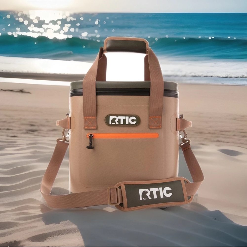 RTIC 20 Can Soft Pack Cooler Leakproof Ice Chest With Shoulder Strap